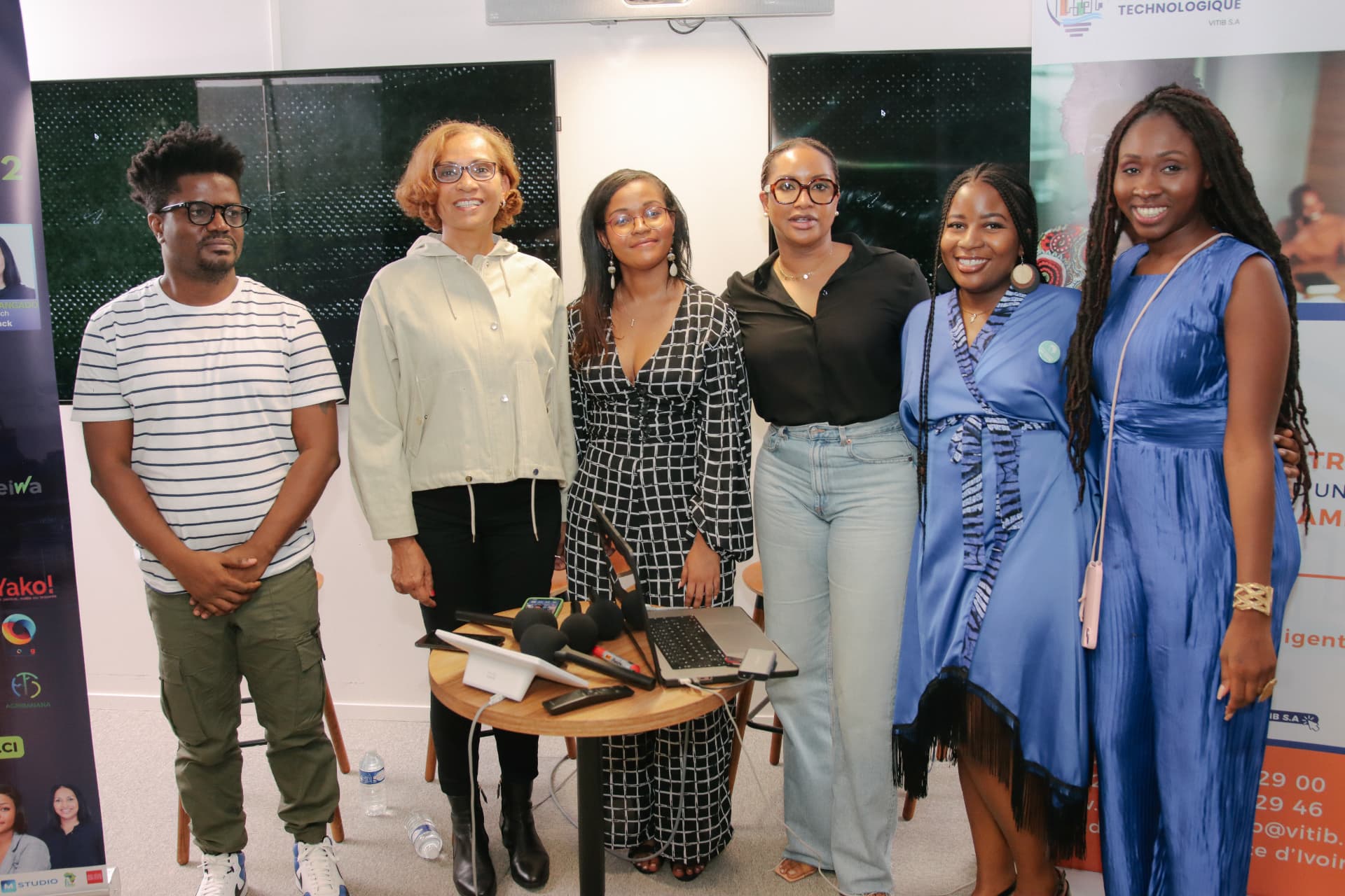 Membres du club Abidjanaises In Tech