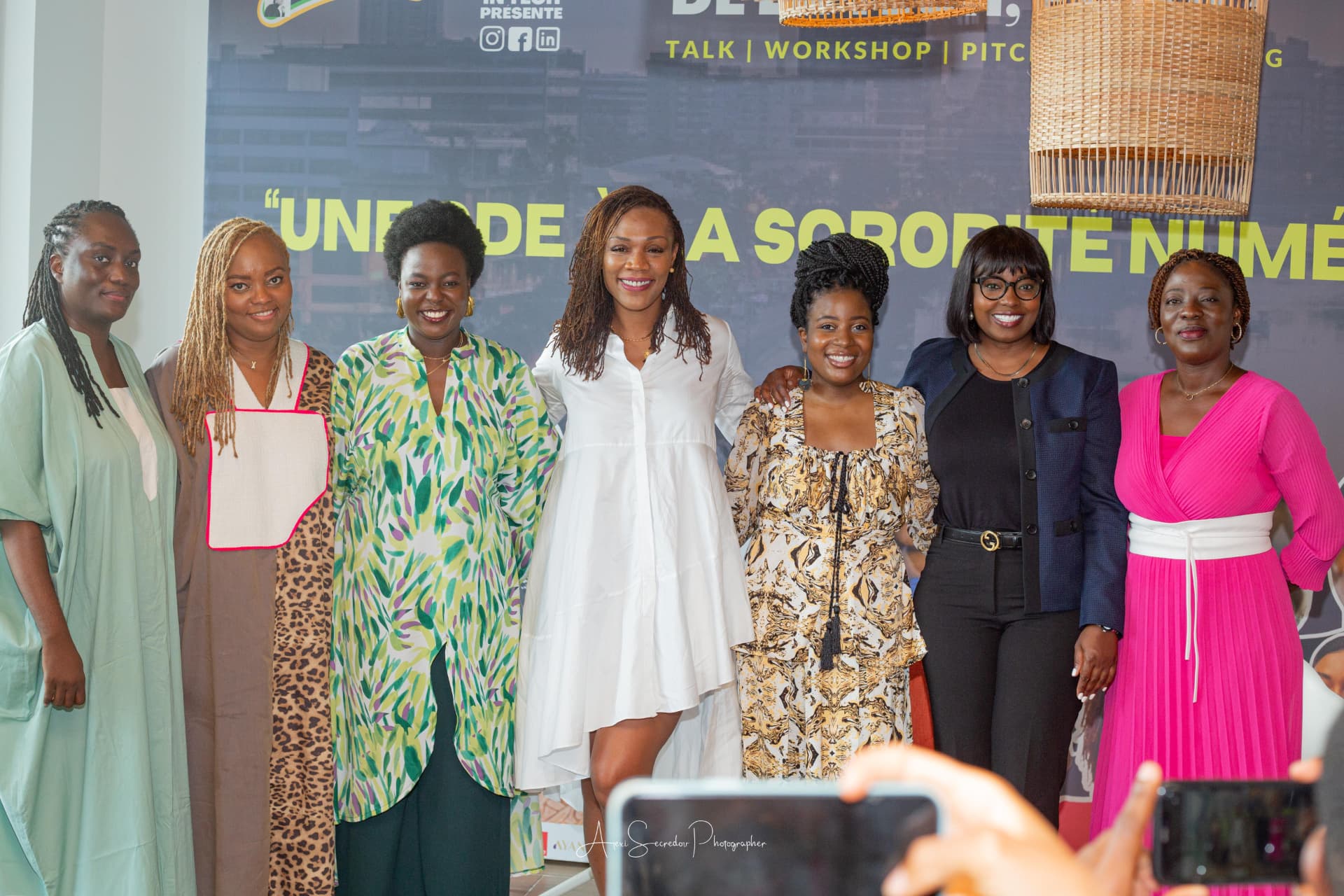 Membres du club Abidjanaises In Tech