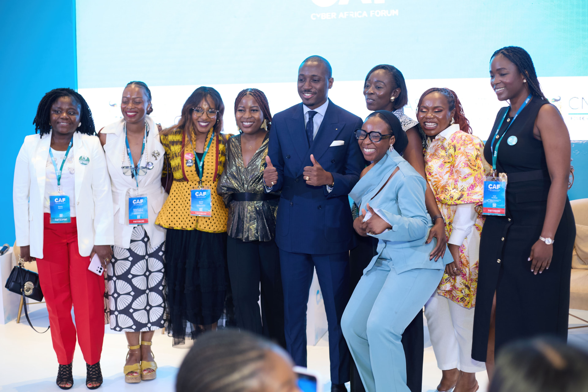 Membres du club Abidjanaises In Tech