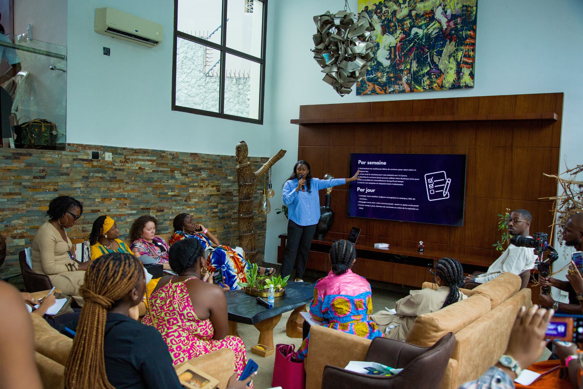 Membres du club Abidjanaises In Tech